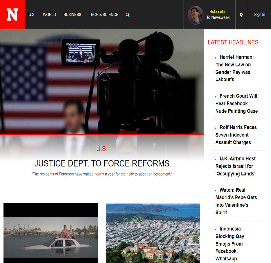 Newsweek Clone