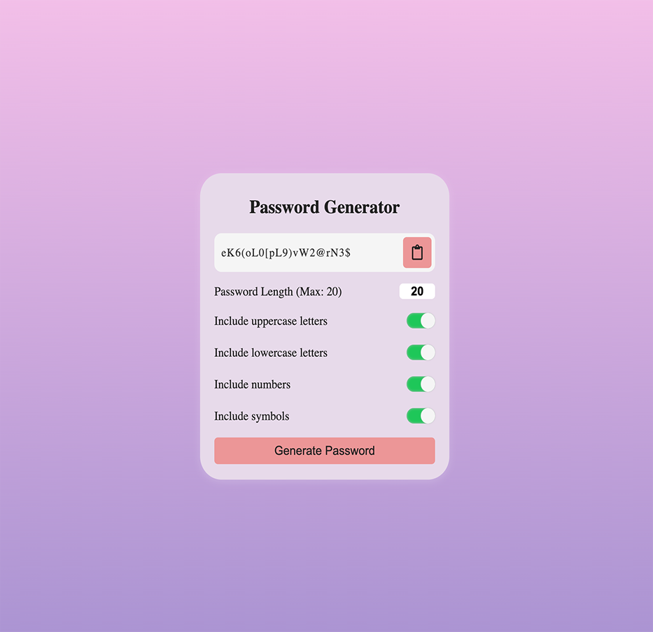 Password Generator